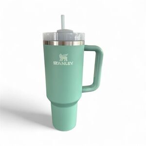Stanley Mint Green Travel Mug Tumbler with Handle 40oz